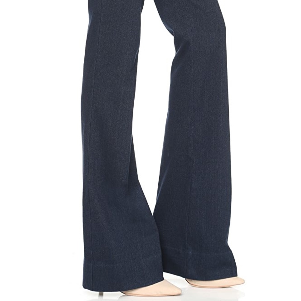 DVF Debbie Indigo High Waisted Flare Jeans